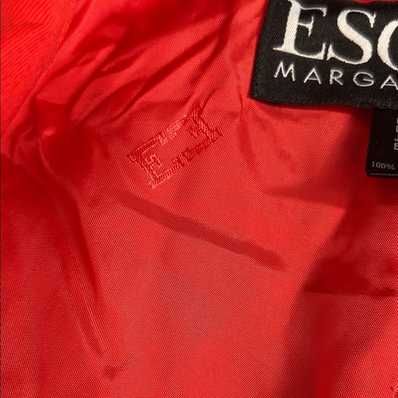 Escada Vibrant Red Jacket - Picture 2 of 9